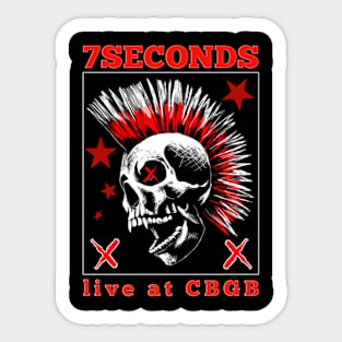 7 seconds Sticker